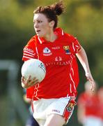 30 September 2007; Katie Sheehan, Cork. The Aisling McGing Cup Final, Dublin v Cork, Toomevara, Co. Tipperary. Photo by Sportsfile