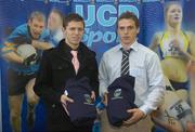 5 December 2007; Limerick natives Patrick Mullins, left, soccer, and Cian Aherne, rugby, attended a reception for the announcement of the UCD Sports Scholarship recipients for the 2007/2008 academic year. The UCD sports scholarship programme aims to develop elite athletes who can compete at the highest national and international level. University College Dublin, Belfield, Dublin. Picture credit: Matt Browne / SPORTSFILE