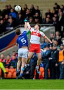 17 January 2016; Ciaran Brady, Cavan, in action against  Conor Kearns, Derry. Bank of Ireland Dr McKenna Cup, Semi-Final, Cavan v Derry. Athletic Grounds, Armagh. Picture credit: Mark Marlow / SPORTSFILE