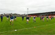 17 January 2016; Cavan players during the warm up. Bank of Ireland Dr McKenna Cup, Semi-Final, Cavan v Derry. Athletic Grounds, Armagh. Picture credit: Philip Fitzpatrick / SPORTSFILE