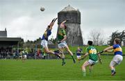 17 January 2016; Martin Dunne, Tipperary, in action against Jonathan Lyne, Kerry. McGrath Cup Group A Round 3, Tipperary v Kerry. Sean Treacy Park, Tipperary. Picture credit: Diarmuid Greene / SPORTSFILE