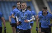 17 January 2016; Dublin's Jonny Cooper leads the players back to the dressing room after a warm down session. Bord na Mona O'Byrne Cup Semi-Final, Longford v Dublin. Glennon Brothers Pearse Park, Longford. Picture credit: Ray McManus / SPORTSFILE