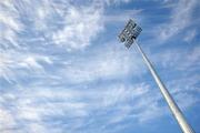 17 October 2009; A general view of one of the new floodlights at the Gaelic Grounds. Limerick County Senior Football Final Re-Fixture, Dromcollogher Broadford v Fr.Casey's, Gaelic Grounds, Limerick. Picture credit: Diarmuid Greene / SPORTSFILE