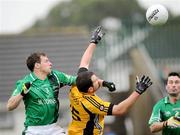 24 October 2009; Michael Murphy, Ulster, in action against Philip McMahon, Leinster. M Donnelly Interprovincial Football Semi-Final, Ulster v Leinster, Crossmaglen, Co. Armagh. Photo by Sportsfile