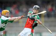 25 October 2009; Matthew Ruth, James Stephens, in action against James 'Cha' Fitzpatrick, Ballyhale Shamrocks. Kilkenny County Senior Hurling Final, Ballyhale Shamrocks v James Stephens, Nowlan Park, Kilkenny. Picture credit: Matt Browne / SPORTSFILE