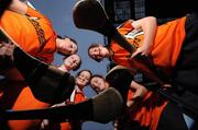 26 October 2009; Armagh players, from left, Shauna Haughey, Leah Rock, Clodagh McClelland, Molly McClelland and Hannah Moen, at the Coillte Camogie Development Squads 2009 which took place in Croke Park. Coillte Camogie Development Squads day, Croke Park, Dublin. Photo by Sportsfile