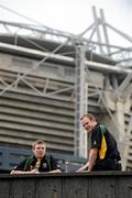 27 October 2009; Kerry footballer Tomas O Se, left, and Kilkenny hurler Tommy Walsh who were named as the Opel GPA Players of the Month for September. The Croke Park Hotel, Jones’ Road, Dublin. Picture credit: Brian Lawless / SPORTSFILE