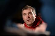 19 January 2016; Munster head coach Anthony Foley speaking during a press conference. Castletroy Park Hotel, Limerick. Picture credit: Diarmuid Greene / SPORTSFILE