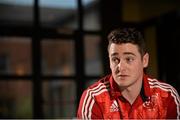 19 January 2016; Munster's Ronan O'Mahony speaking during a press conference. Castletroy Park Hotel, Limerick. Picture credit: Diarmuid Greene / SPORTSFILE