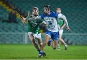 19 January 2016; Paudie Prendergast, Waterford, in action against Thomas O’Brien, Limerick. Munster Senior Hurling League, Round 2 Refixture, Waterford v Limerick, Gaelic Grounds, Limerick. Picture credit: Matt Browne / SPORTSFILE