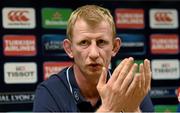 21 January 2016; Leinster head coach Leo Cullen during a press conference. Leinster Rugby HQ, UCD, Belfield, Dublin. Picture credit: Stephen McCarthy / SPORTSFILE