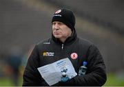 17 January 2016; Peter Quinlivan, Tyrone analyst officer. Bank of Ireland Dr McKenna Cup Semi-Final, Tyrone v Fermanagh. St Tiernach's Park, Clones, Co. Monaghan. Picture credit: Oliver McVeigh / SPORTSFILE