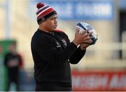 22 January 2016; Ulster's Nick Williams during the captain's run. Kingspan Stadium, Ravenhill Park, Belfast, Co. Down. Picture credit: Oliver McVeigh / SPORTSFILE