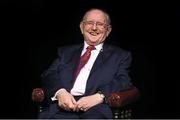 21 January 2016; Jimmy Magee on stage at Jimmy Magee's  'Around the World in 80 Years'. Ramor Theatre, Virginia, Co. Cavan. Picture credit: Ray McManus / SPORTSFILE