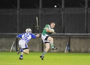 28 October 2009; Danny Webster, O'Toole's, in action against David Sweeney, Ballyboden St Enda's. Ballyboden St Enda's v O'Toole's - Dublin County Senior Hurling semi-final replay, Parnell Park, Dublin. Picture credit: Pat Murphy / SPORTSFILE