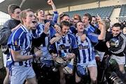 1 November 2009; Ballyboden St. Enda's players celebrate with the cup after the game. Dublin County Senior Hurling Final, Ballyboden St. Enda's v Craobh Chiaráin, Parnell Park, Dublin. Picture credit: Pat Murphy / SPORTSFILE