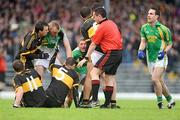 1 November 2009; South Kerry and Dr. Crokes players tussle off the ball. Kerry Senior Football County Championship Final, Dr. Crokes v South Kerry. Fitzgerald Stadium, Killarney, Co. Kerry. Picture credit: Stephen McCarthy / SPORTSFILE