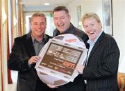 29 October 2009; Legends Ally McCoist, Norman Whiteside and Frank McAvennie, promote ESPN's coverage of English and Scottish Premier League football. Europa Hotel, Belfast. Picture credit: Oliver McVeigh / SPORTSFILE