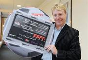29 October 2009; Legend Frank McAvennie, promotes ESPN's coverage of English and Scottish Premier League football. Europa Hotel, Belfast. Picture credit: Oliver McVeigh / SPORTSFILE
