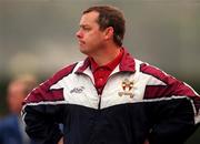 18 February 2001; Crossmolina manager Thomas Jordan during the AIB All-Ireland Senior Club Football Championship Semi-Final match between Crossmolina Deel Rovers and Bellaghy Wolfe Tones at Brewster Park in Enniskillen, Fermanagh. Photo by Ray McManus/Sportsfile