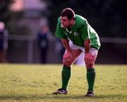 16 February 2001; Gavin Hickie of Ireland during the U21 Rugby International match between Ireland and France at Templeville Road in Dublin. Photo by Brendan Moran/Sportsfile