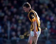 18 February 2001; Tom Drennan of Kilkenny during the Allianz National Hurling League Division 1B match between Waterford and Kilkenny at Walsh Park in Waterford. Photo by Aoife Rice/Sportsfile