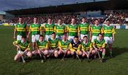 25 February 2001; The Dunloy team prior to the AIB All-Ireland Senior Club Hurling Championship Semi-Final match between Athenry and Dunloy at Parnell Park in Dublin. Photo by Ray Lohan/Sportsfile