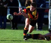 24 February 2001; Shane Whelan of Lansdowne during the AIB All-Ireland League Division 1 match between St Mary's College RFC and Lansdowne RFC at Templeville Road in Dublin. Photo by Matt Browne/Sportsfile