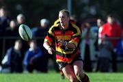 24 February 2001; David Quigley of Lansdowne during the AIB All-Ireland League Division 1 match between St Mary's College RFC and Lansdowne RFC at Templeville Road in Dublin. Photo by Matt Browne/Sportsfile
