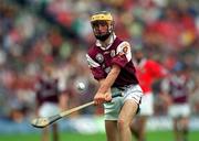 9 September 2001; Gerry Farragher of Galway during the All-Ireland Minor Hurling Championship Final between Cork and Galway at Croke Park in Dublin. Photo by Damien Eagers/Sportsfile