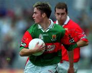 24 September 2000; Conor Moran of Mayo during the All Ireland Minor Football Championship Final match between Cork and Mayo at Croke Park in Dublin. Photo by Ray Lohan/Sportsfile