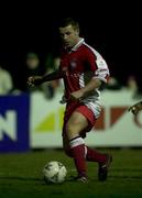 23 February 2001; Michael Holt of St Patrick's Athletic during the Eircom League Premier Division match between St Patrick's Athletic and Shelbourne at Richmond Park in Dublin. Photo by David Maher/Sportsfile