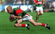 24 September 2000; Conor Mortimer of Mayo during the All Ireland Minor Football Championship Final match between Cork and Mayo at Croke Park in Dublin. Photo by Ray McManus/Sportsfile