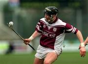 25 February 2001; Eugene Cloonan of Athenry during the AIB All-Ireland Senior Club Hurling Championship Semi-Final match between Athenry and Dunloy at Parnell Park in Dublin. Photo by Ray Lohan/Sportsfile