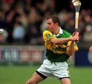 25 February 2001; Sean Mullan of Dunloy during the AIB All-Ireland Senior Club Hurling Championship Semi-Final match between Athenry and Dunloy at Parnell Park in Dublin. Photo by Ray Lohan/Sportsfile