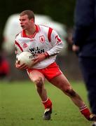 25 February 2001; Sean Teague of Tyrone during the Allianz National Football League Division 1A match between Galway and Tyrone at Duggan Park in Ballinasloe, Galway. Photo by Ray McManus/Sportsfile