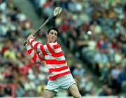 10 September 2000; Kieran Murphy of Cork during the All-Ireland Minor Hurling Championship Final between Cork and Galway at Croke Park in Dublin. Photo by Aoife Rice/Sportsfile
