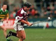 25 February 2001; Cathal Moran of Athenry during the AIB All-Ireland Senior Club Hurling Championship Semi-Final match between Athenry and Dunloy at Parnell Park in Dublin. Photo by Ray Lohan/Sportsfile