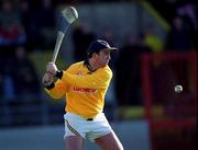 24 February 2001; James McGarry of Kilkenny during the Allianz National Hurling League Division 1B match between Cork and Kilkenny at Páirc Uí Chaoimh in Cork. Photo by Ray McManus/Sportsfile