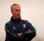 26 February 2001; Republic of Ireland manager Mick McCarthy during a training session at the AUL Complex in Clonshaugh, Dublin. Photo by David Maher/Sportsfile