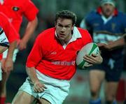 23 October 1998: John Kelly of Munster during the Guinness Interprovincial Rugby Championsip match between Leinster and Munster at Donnybrook in Dublin. Photo by Brendan Moran/Sportsfile