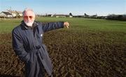 9 February 2001; Brian Murphy poses on a local soccer pitch in Dublin. Photo by Matt Browne/Sportsfile