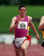 13 July 1997; Patrick Shannon, Ballybrack AC, competes in the BLÉ National Track & Field Championships at Morton Stadium in Santry, Dublin. Photo by David Maher/Sportsfile