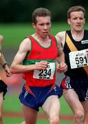 13 July 1997; Seamus Power, Kilmurray AC, competes in the BLÉ National Track & Field Championships at Morton Stadium in Santry, Dublin. Photo by David Maher/Sportsfile