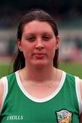 13 July 1997; Edel Meagher, Blarney AC, during the BLÉ National Track & Field Championships at Morton Stadium in Santry, Dublin. Photo by David Maher/Sportsfile