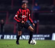 2 January 2001; Avery John of Bohemians during the Eircom League Premier Division match between Bohemians and Cork City at Dalymount Park in Dublin. Photo by David Maher/Sportsfile