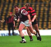 28 November 1999; Ciaran O'Neill of St. Joseph's Doora-Barefield during the AIB Munster Senior Club Hurling Championship Final match between Ballygunner and St. Joseph's Doora-Barefield at Semple Stadium in Thurles, Tipperary. Photo by Ray McManus/Sportsfile