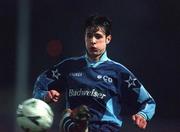 18 December 1999; Ciaran Mortyn of UCD during the Eircom League Premier Division match between UCD and Derry City at Belfield Park in Dublin. Photo by David Maher/Sportsfile