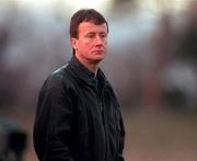 18 December 1999; UCD manager Martin Moran during the Eircom League Premier Division match between UCD and Derry City at Belfield Park in Dublin. Photo by David Maher/Sportsfile