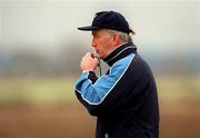 11 March 2001; Dublin manager Kevin Fennelly during a Dublin hurling training session. Photo by Damien Eagers/Sportsfile